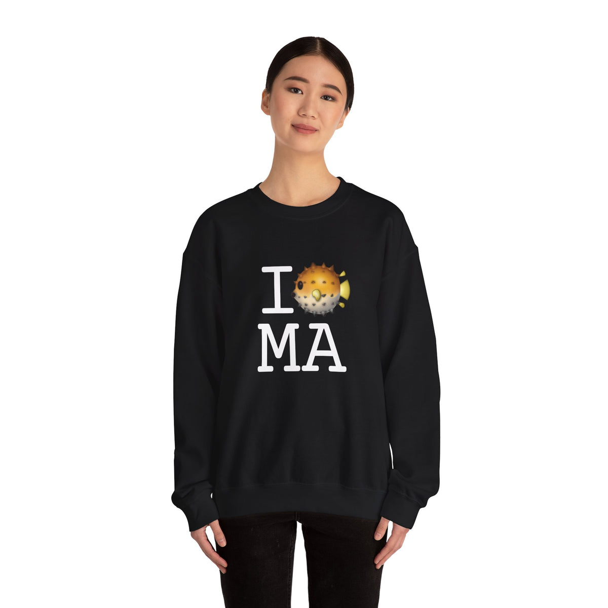 "I Blowfish in Massachusetts" Sweatshirt