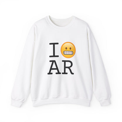 "I Grimace About Arkansas" Sweatshirt