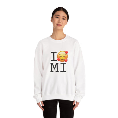 "I Adore Michigan" Sweatshirt