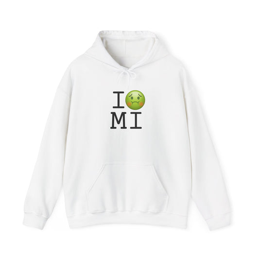 "I'm Nauseous about Michigan" Hoodie