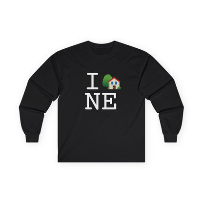 "I'm Home in Nebraska" Long Sleeve Shirt