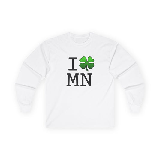 "I'm Lucky (Clover) in Minnesota" Long Sleeve Shirt