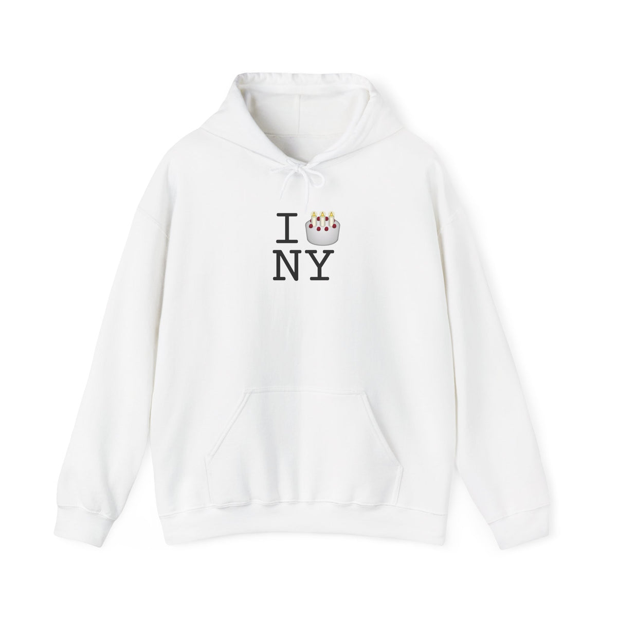 "I Birthday Cake New York" Hoodie