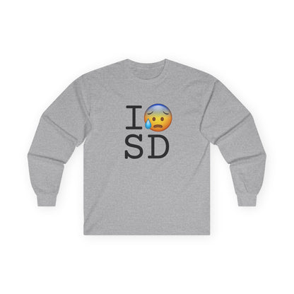 "I'm Anxiously Sweating in South Dakota" Long Sleeve Shirt