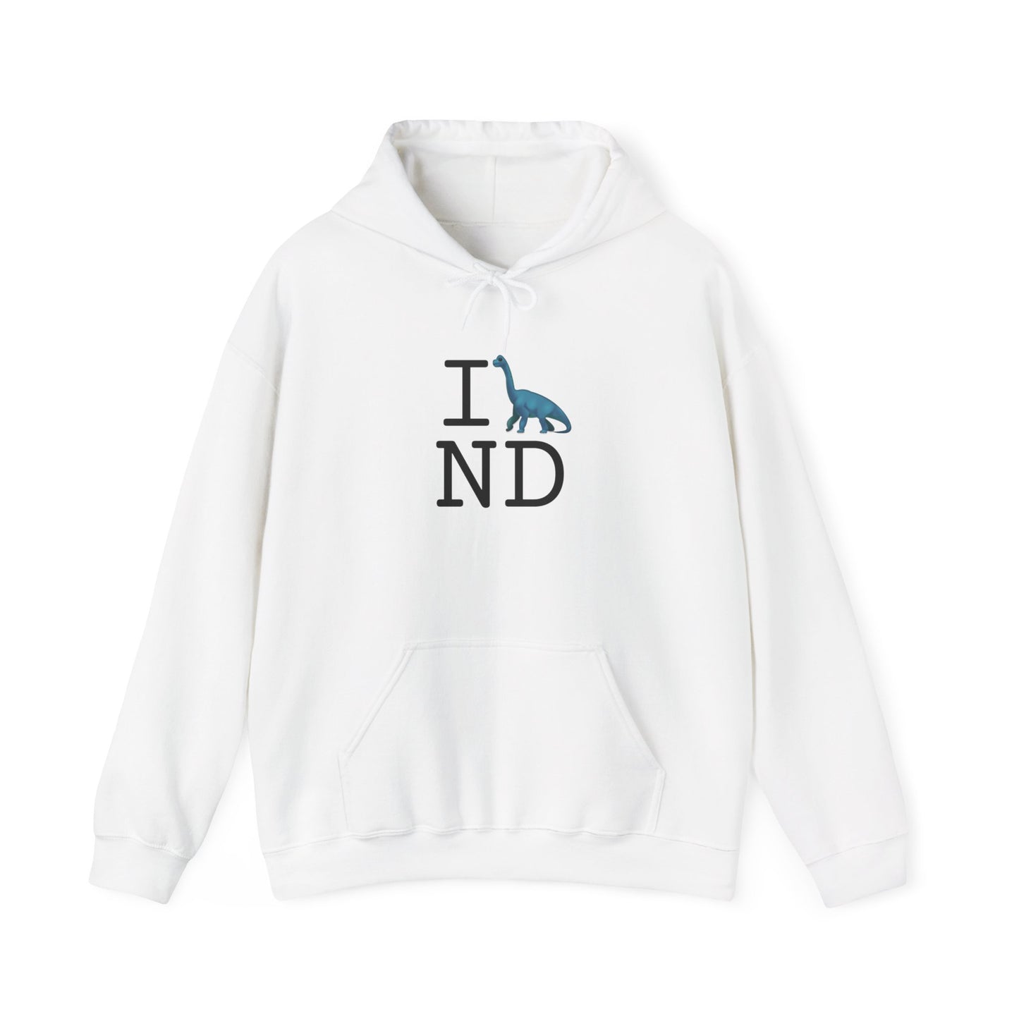 "I'm a Dinosaur in North Dakota" Hoodie