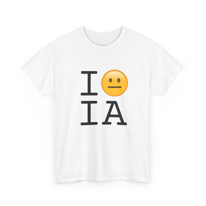 "I'm Neutral about Iowa" Tee