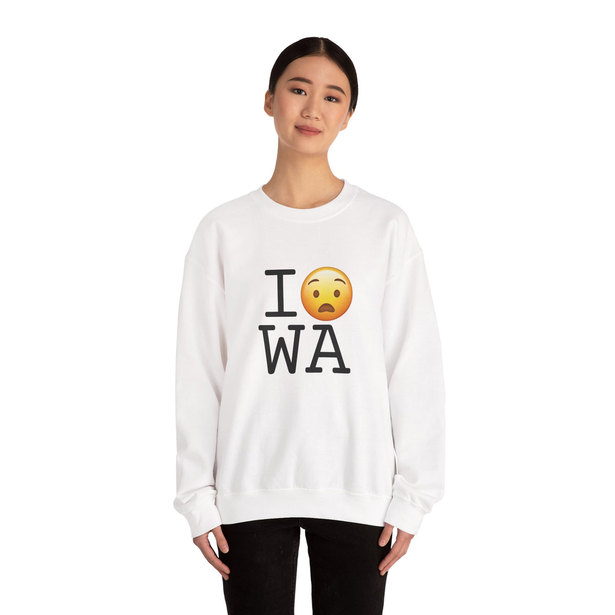 "I'm Anguished about Washington" Sweatshirt