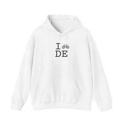 "I Bicycle Delaware" Hoodie