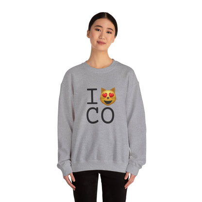"I'm a Cat that Loves Colorado" Sweatshirt