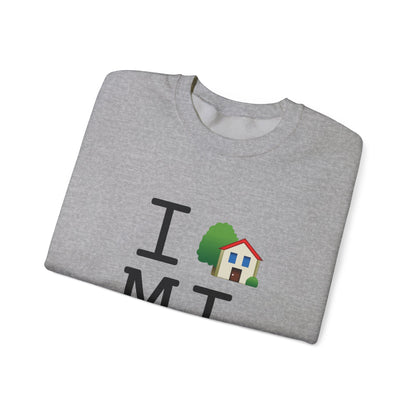 "I'm Home in Michigan" Sweatshirt