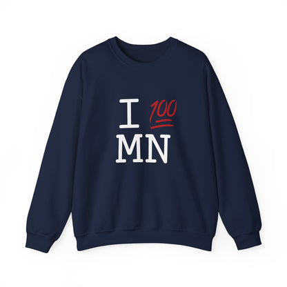 "I Keep it 100 in Minnesota" Sweatshirt