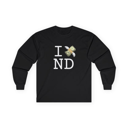 "I Lose Money in North Dakota" Long Sleeve Shirt