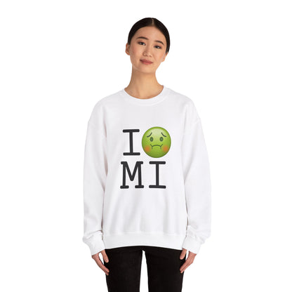 "I'm Nauseous about Michigan" Sweatshirt