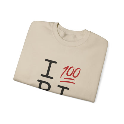 "I Keep it 100 in Rhode Island" Sweatshirt