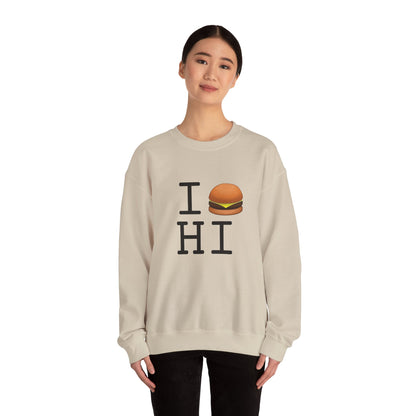 "I Cheeseburger Hawaii" Sweatshirt
