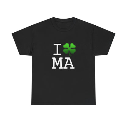 "I'm Lucky (Clover) in Massachusetts" Tee