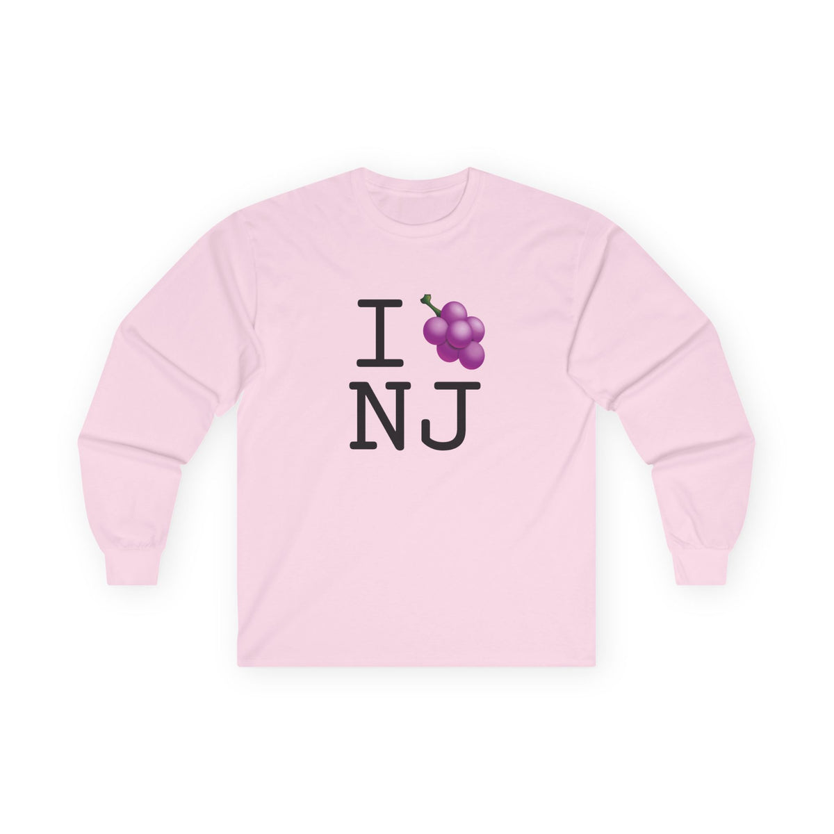 "I Grape New Jersey" Long Sleeve Shirt