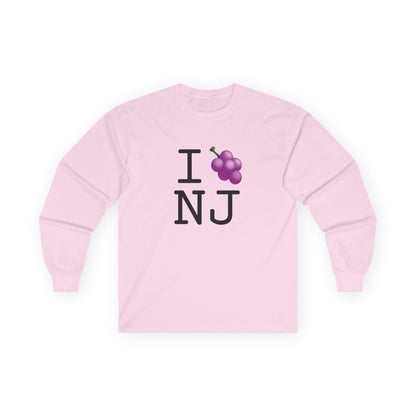 "I Grape New Jersey" Long Sleeve Shirt