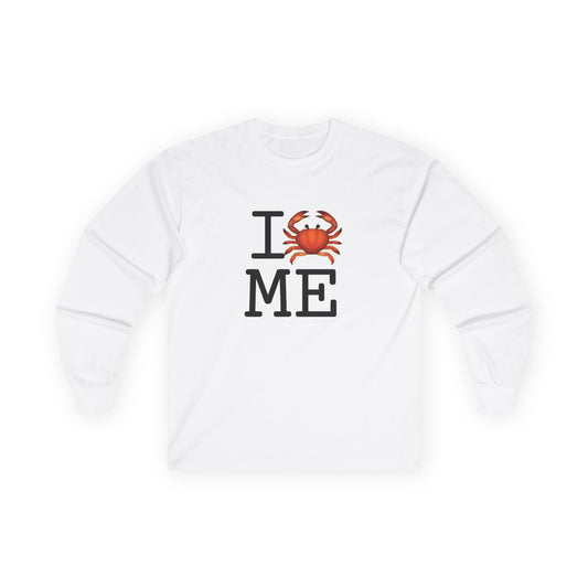 "I Crab Maine" Long Sleeve Shirt