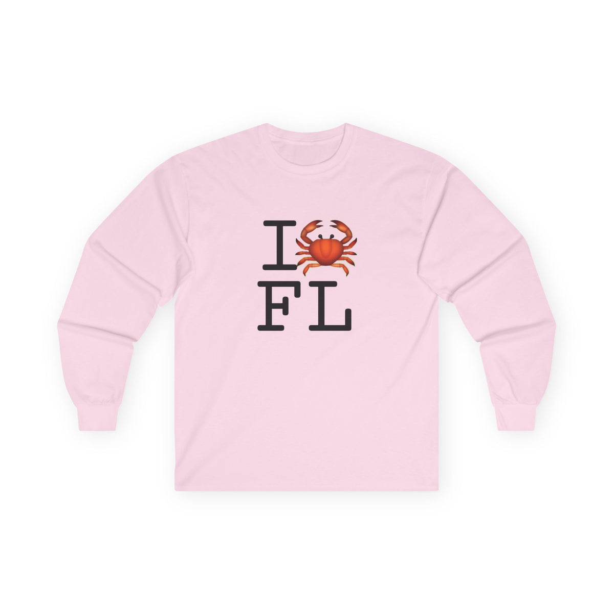 "I Crab Florida" Long Sleeve Shirt