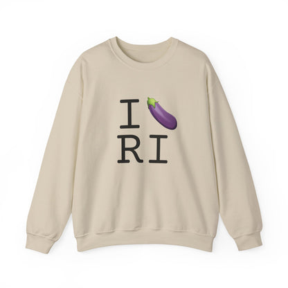 "I Eggplant Rhode Island" Sweatshirt