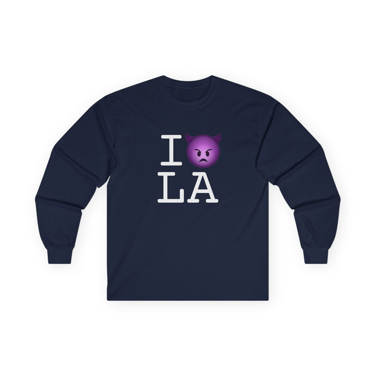 "I'm an Angry Devil about Louisiana" Long Sleeve Shirt