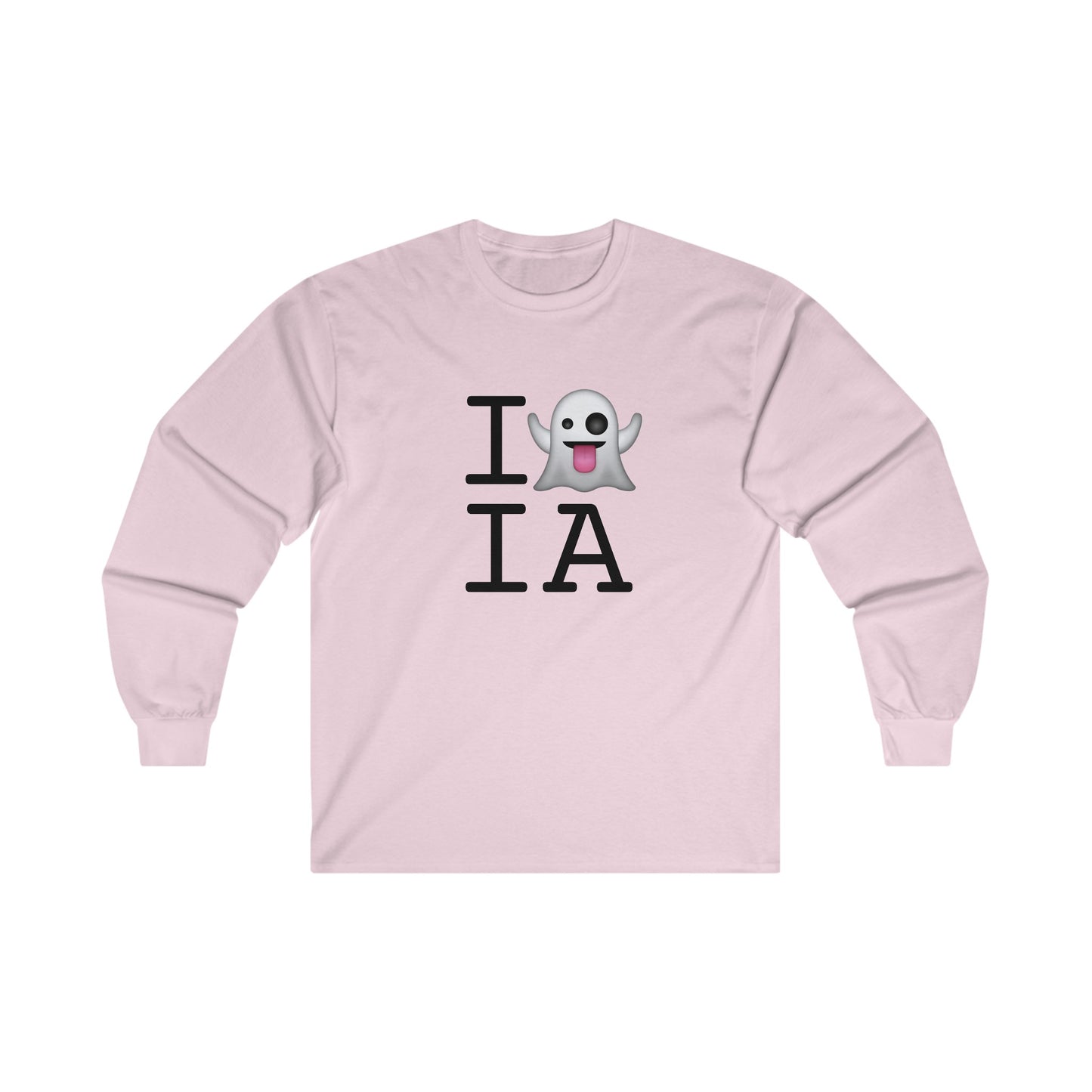 "I'm Ghosting Iowa" Long Sleeve Shirt