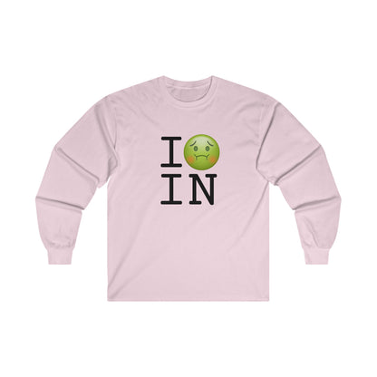 "I'm Nauseous about Indiana" Long Sleeve Shirt