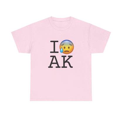 "I'm Anxiously Sweating in Alaska" Tee