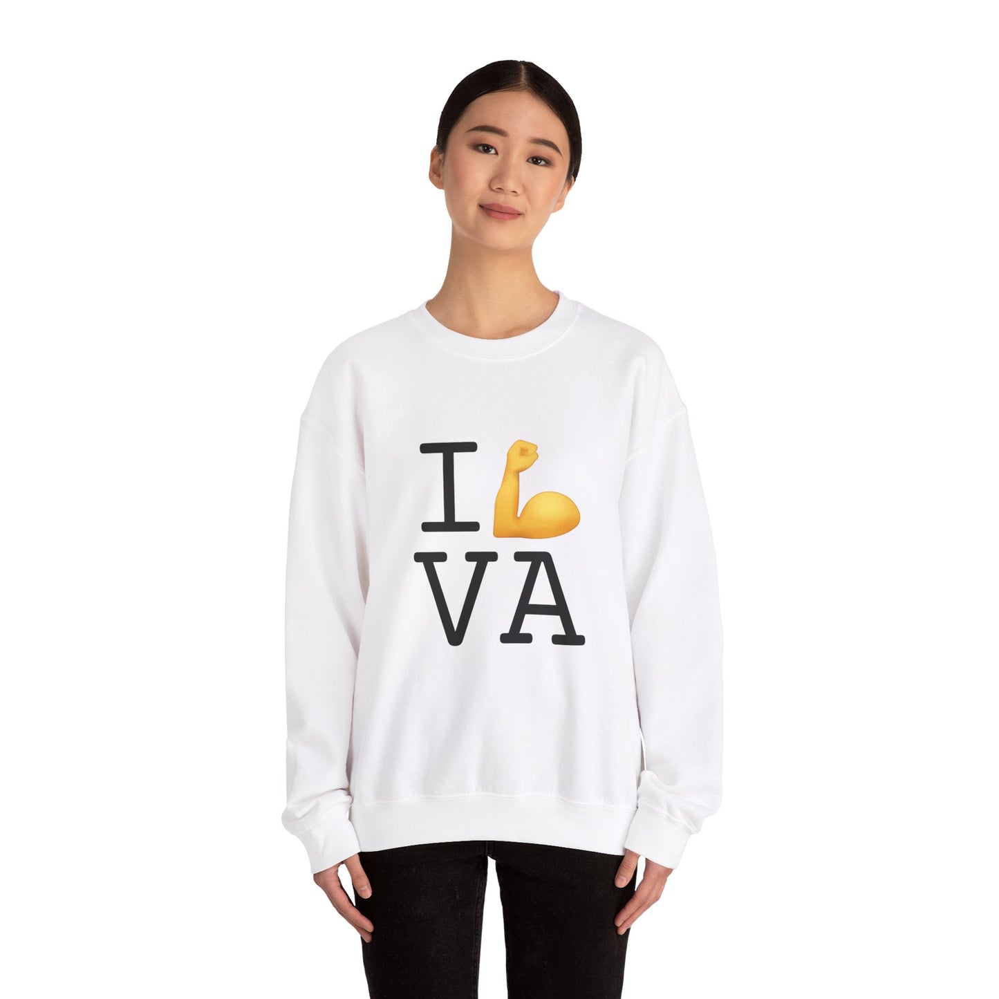 "I Flex in/on Virginia" Sweatshirt