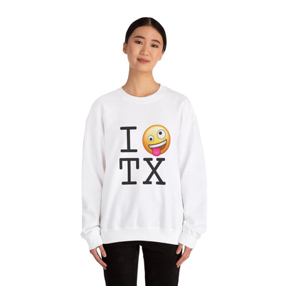 "I'm Crazy about Texas" Sweatshirt
