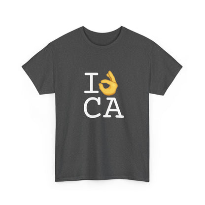 "I'm OK with California" Tee