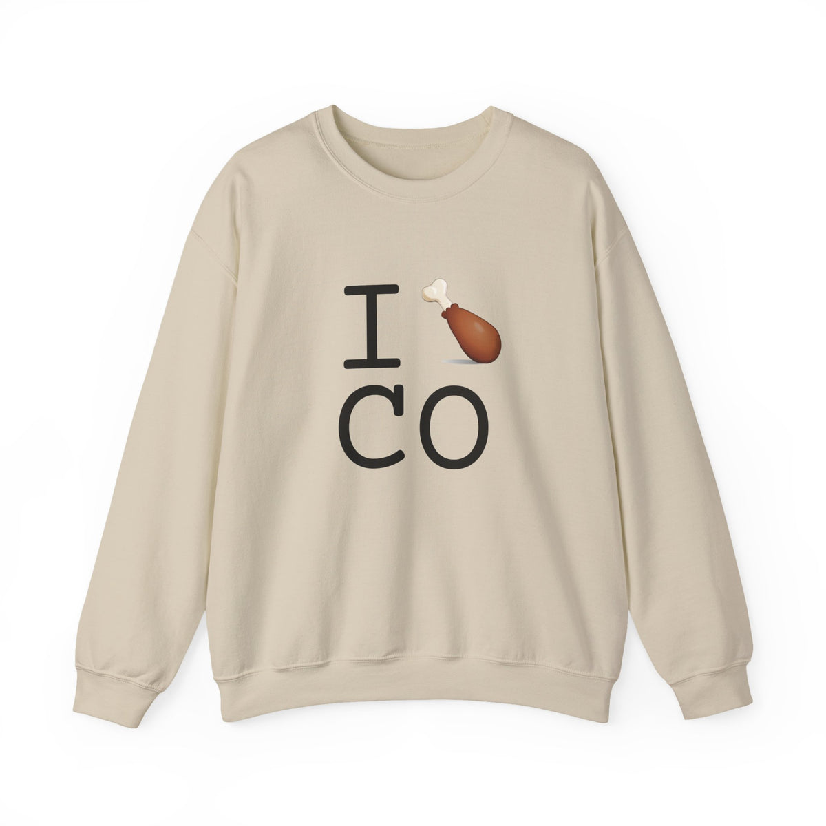 "I Chicken Drumstick Colorado" Sweatshirt