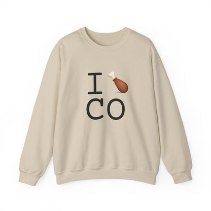 "I Chicken Drumstick Colorado" Sweatshirt