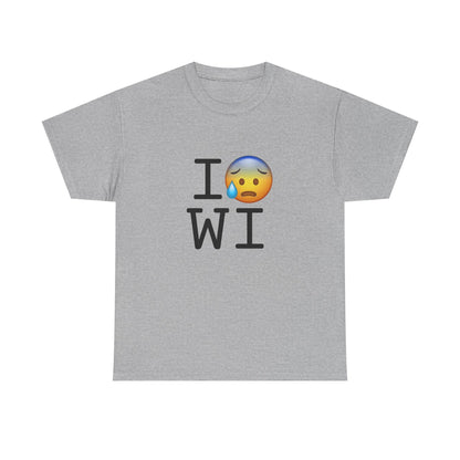 "I'm Anxiously Sweating in Wisconsin" Tee