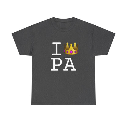 "I'm Royalty (Wear a Crown) in Pennsylvania" Tee