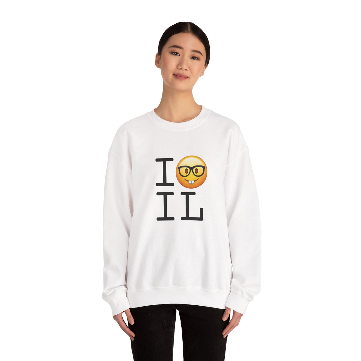 "I'm a Nerd about Illinois" Sweatshirt