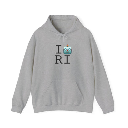 "I'm a Robot in Rhode Island" Hoodie