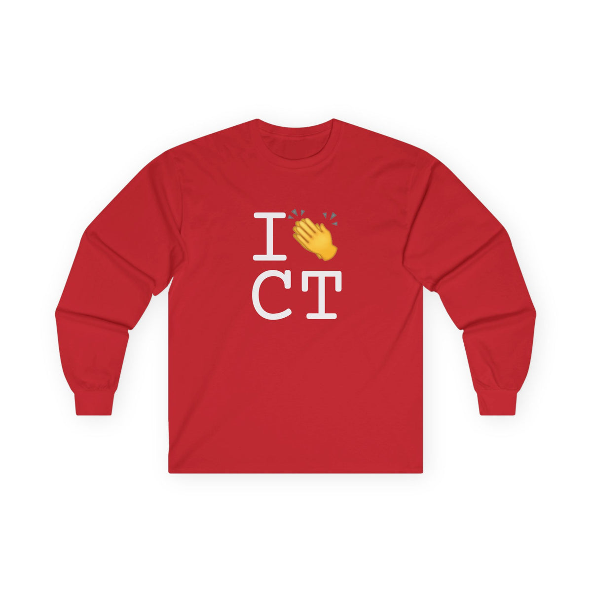 "I Applaud Connecticut" Long Sleeve Shirt