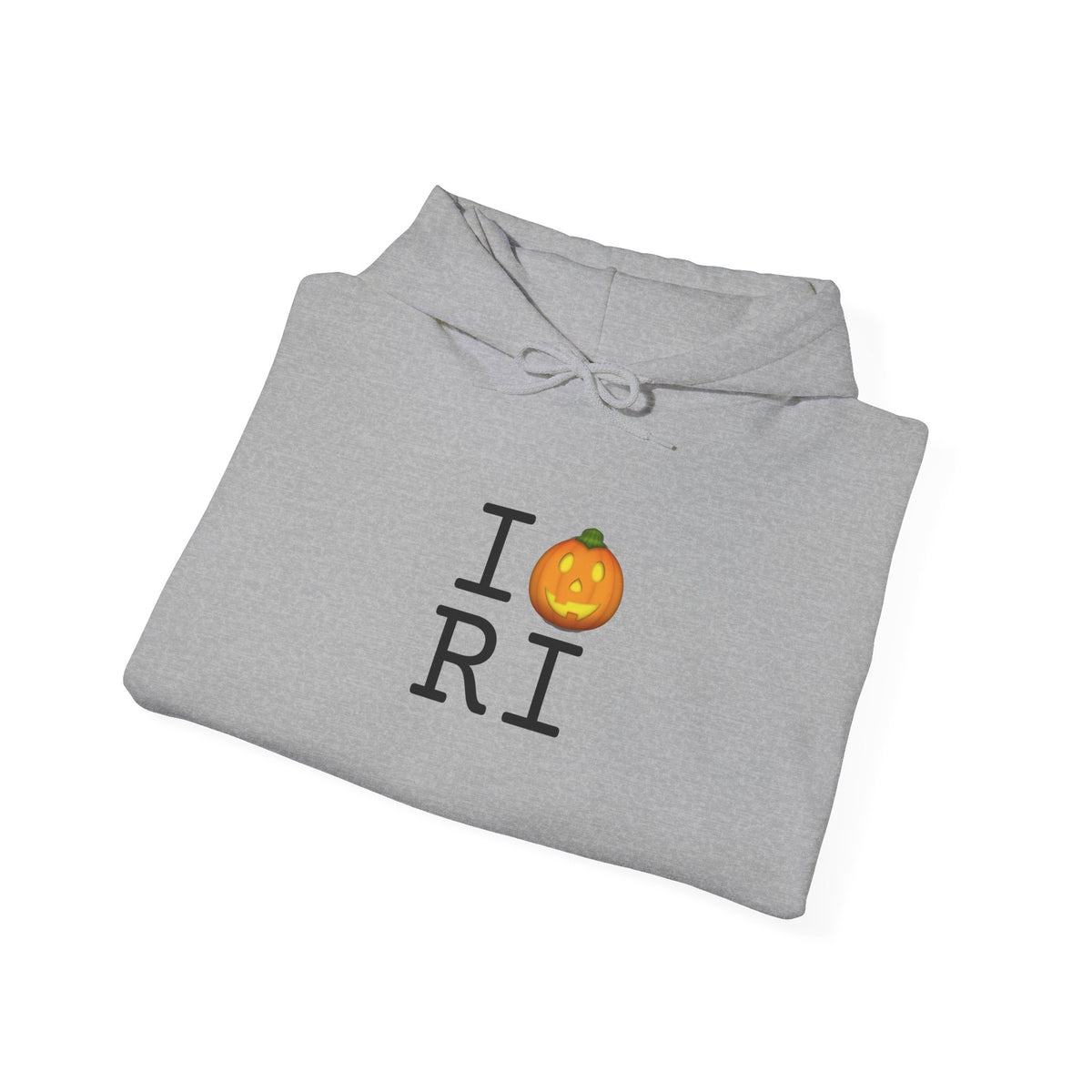 "I Jack-O-Lantern (Pumpkin) Rhode Island" Hoodie