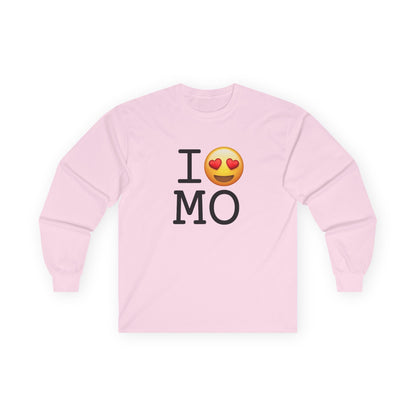 "I have Heart Eyes for Missouri" Long Sleeve Shirt