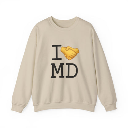 "I Have an Arrangement with Maryland" Sweatshirt