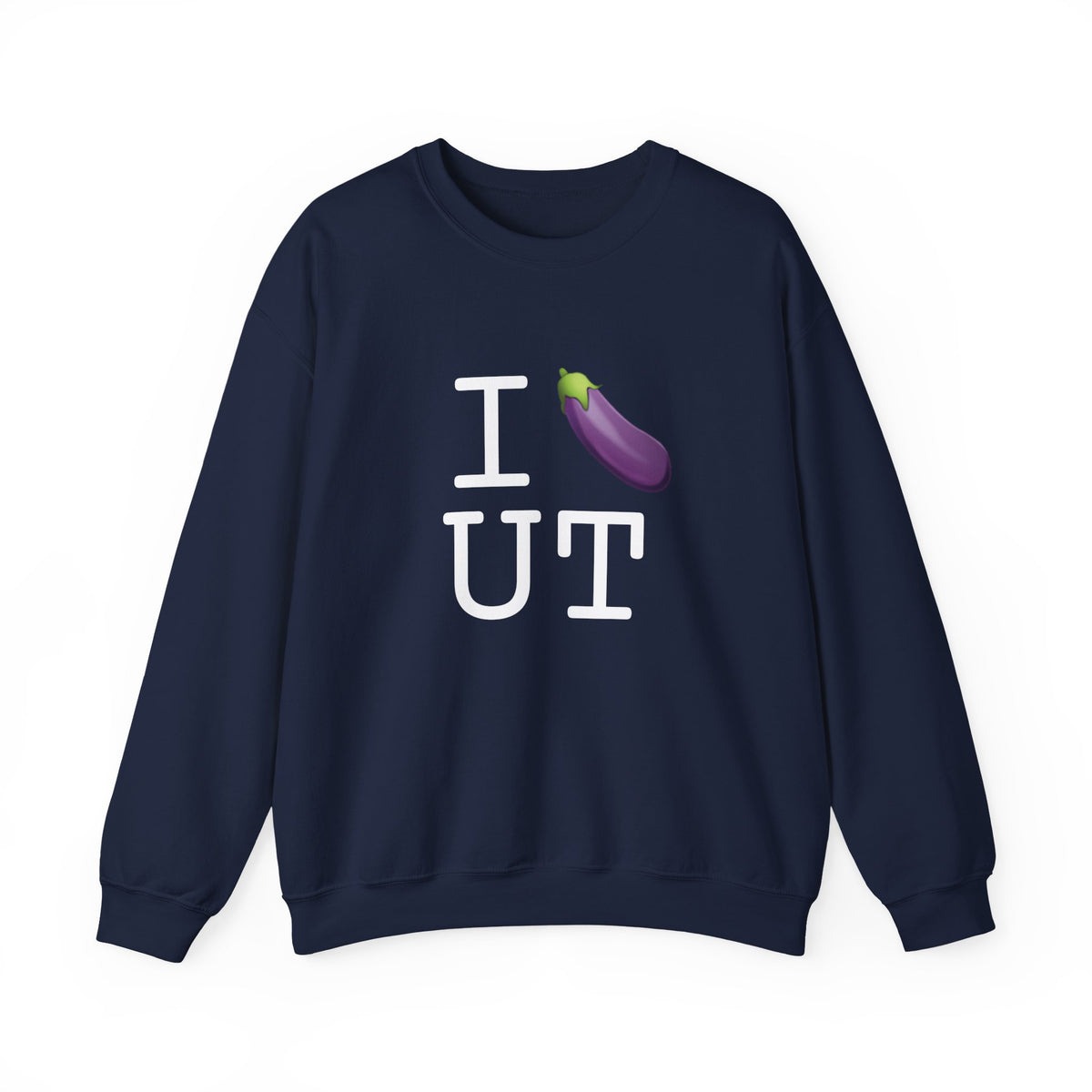 "I Eggplant Utah" Sweatshirt