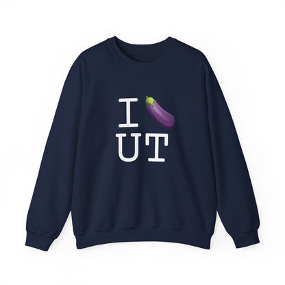 "I Eggplant Utah" Sweatshirt