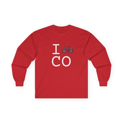 "I Bicycle Colorado" Long Sleeve Shirt
