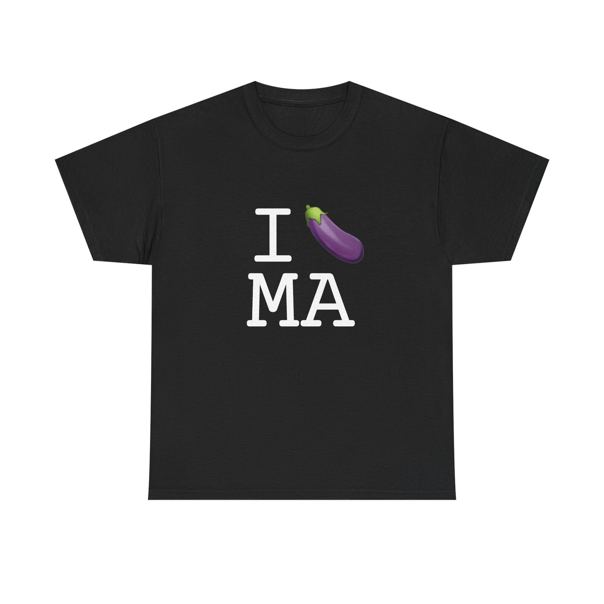 "I Eggplant Massachusetts" Tee