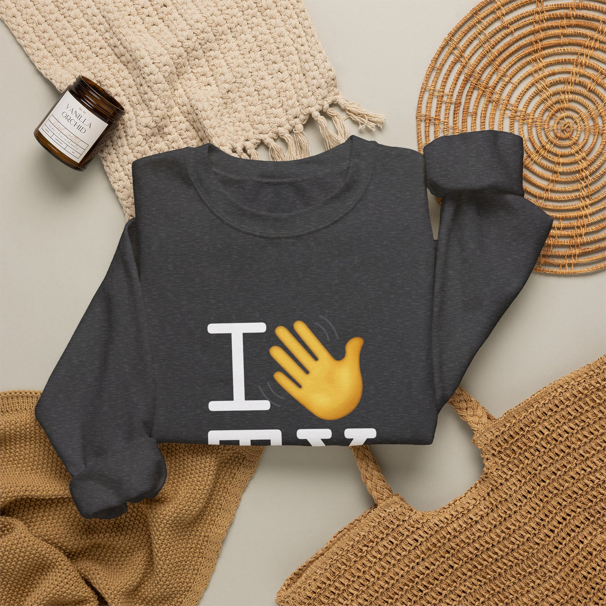 "I Wave at Texas" Sweatshirt