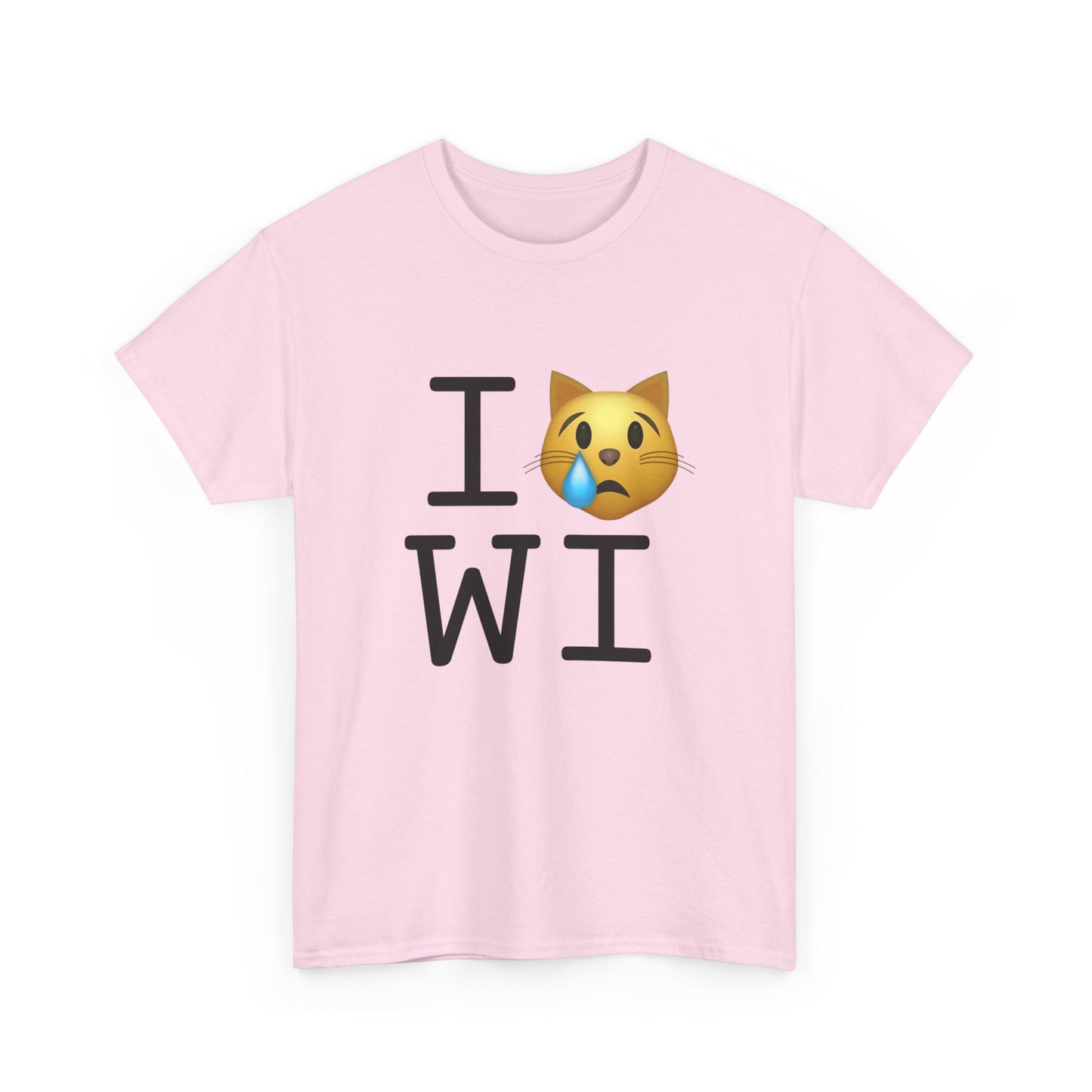 "I'm a Crying Cat about Wisconsin" Tee