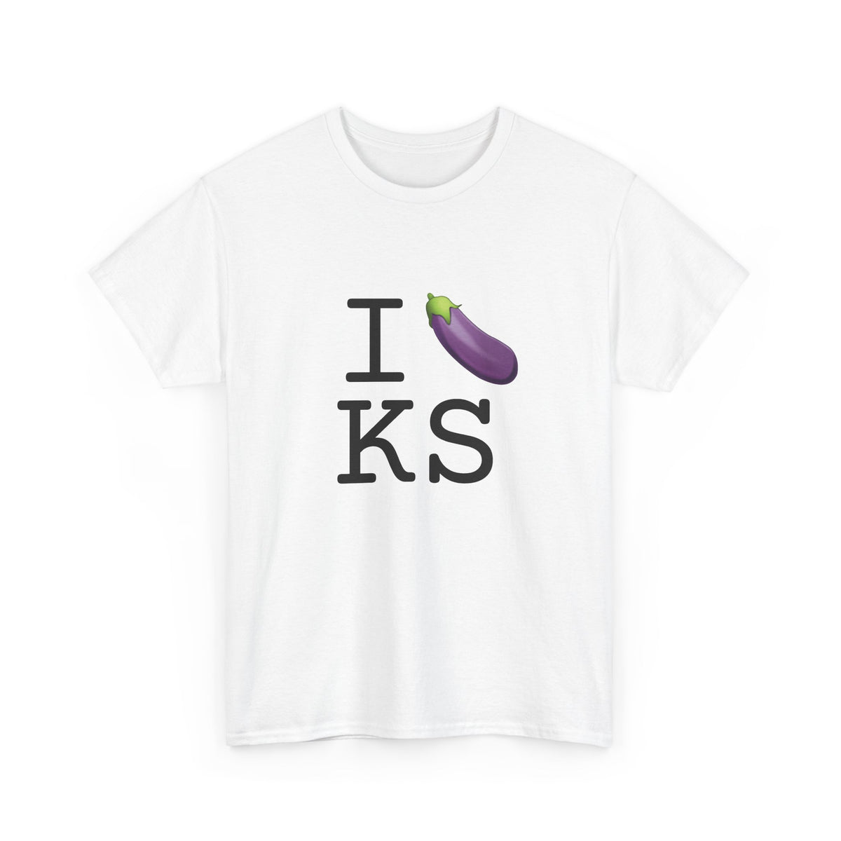"I Eggplant Kansas" Tee