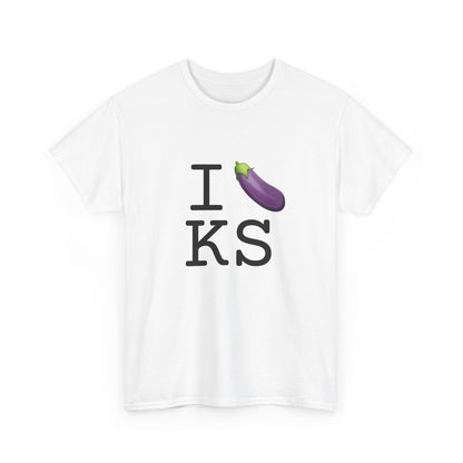 "I Eggplant Kansas" Tee
